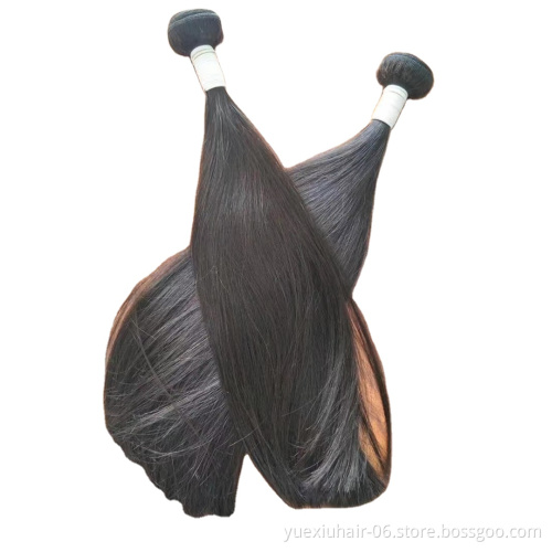 Wholesale 12A Grade Super Double Drawn Raw Virgin Hair Cuticle Aligned 100% Brazilian Bone Straight Vietnamese Human Hair